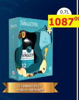 THE SINGLETON 0,7L sada se skleničkami