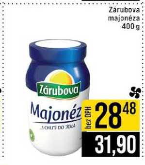Zárubova majonéza 400 g