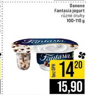 Danone Fantasia jogurt 100-118 g