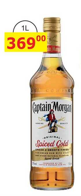 Captain Morgan Original Spiced Gold 1 l