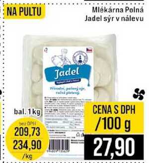 Mlékárna Polná Jadel sýr v nálevu 100 g 