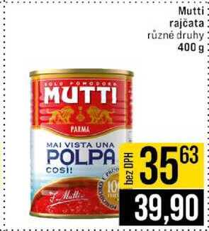 Mutti rajčata 400 g