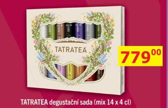 TATRATEA degustační sada (mix 14 x 4 cl) 