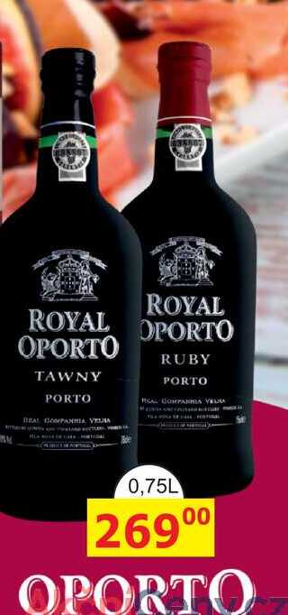 Royal Oporto Porto Tawny 0,75l 19%
