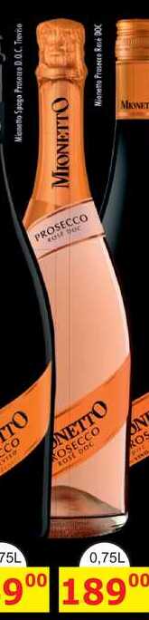 Mionetto Spago Prosecco D.O.C. Treviso 0,75L