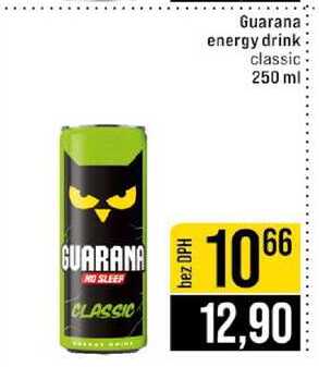 Guarana energy drink classic 250 ml