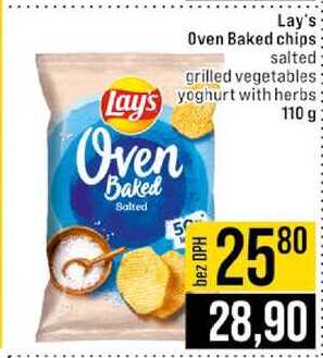 Lay's Oven Baked chips 110 g
