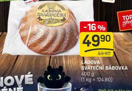 SVÁTEČNÍ BÁBOVKA 400 g