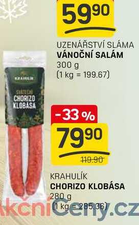 CHORIZO KLOBÁSA 280 g 
