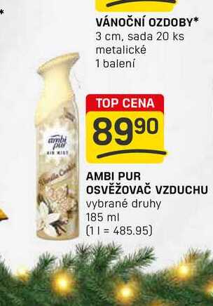AMBI PUR OSVĚŽOVAČ VZDUCHU vybrané druhy 185 ml 