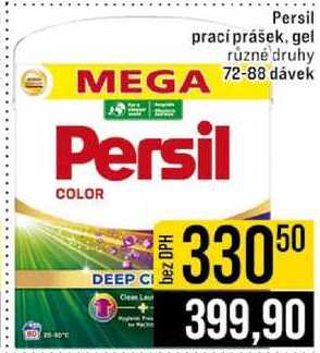 Persil prací prášek / gel 72 - 88 dávek