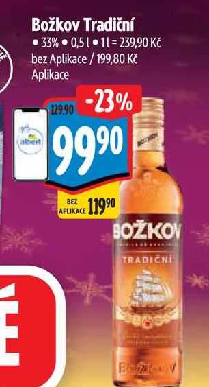 Božkov Tradiční 33% 0,51