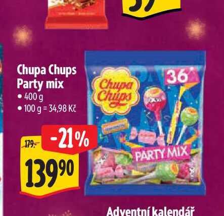 Chupa Chups Party mix 400g