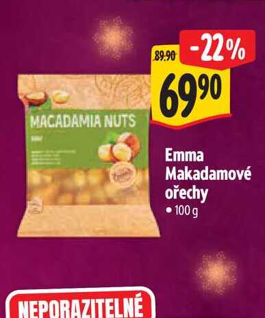   Emma Makadamové ořechy  100 g 