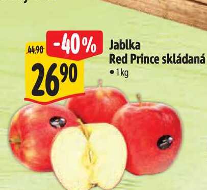 Jablka Red Prince  1kg