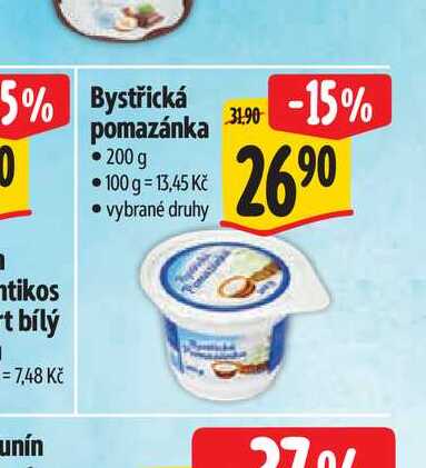 Bystřická pomazánka 200 g