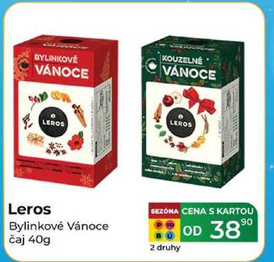 Leros bylinný čaj 10 sáčků 15g,