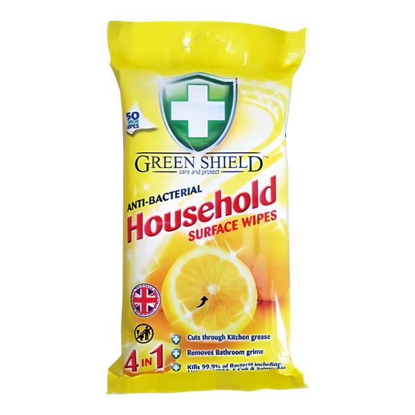 Green Shield Antibakteriální úklidové ubrousky