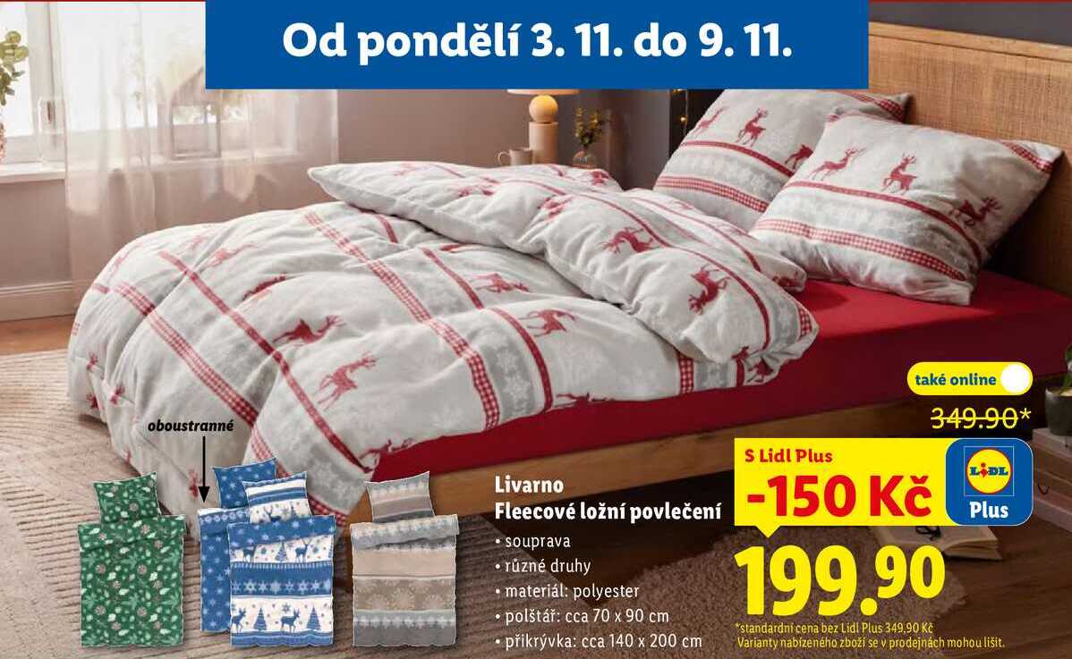 Livarno Fleecové ložní povlečení 