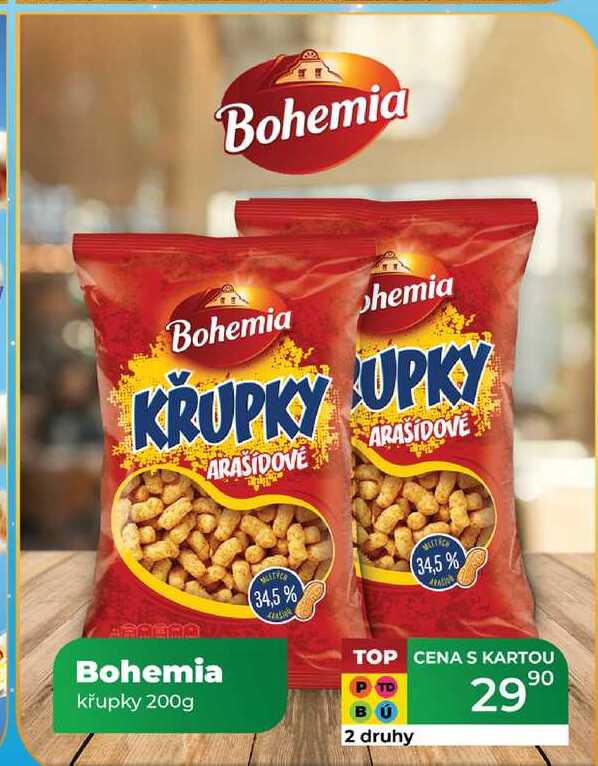 Bohemia křupky 200g