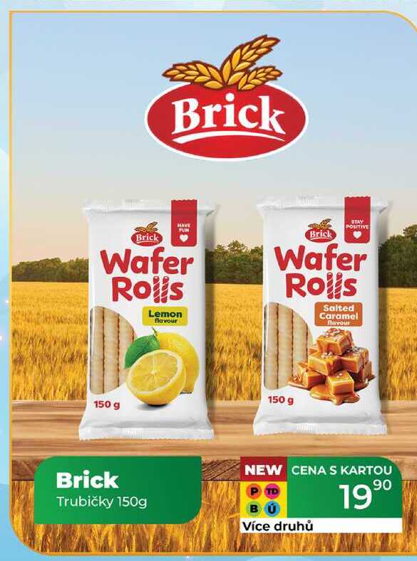 Brick Trubičky 150g