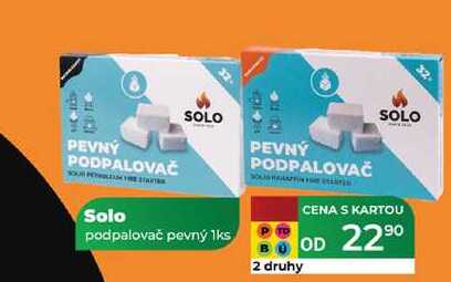 Solo podpalovač pevný 1ks 