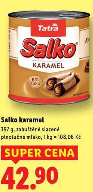 Salko karamel, 397 g