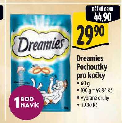Dreamies Pochoutky pro kočky 60g