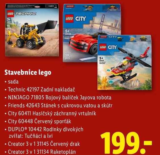 Stavebnice lego 