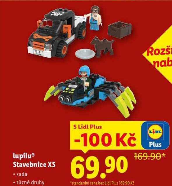 lupilu Stavebnice XS 