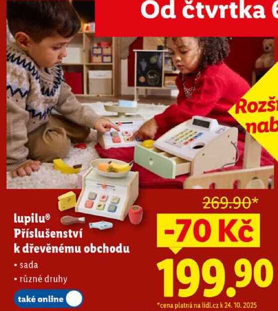 lupilu Příslušenství k dřevěnému obchodu