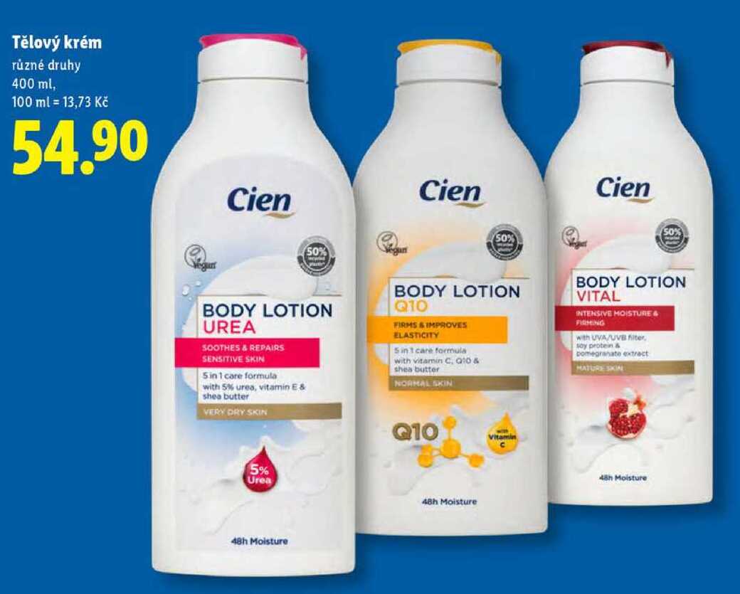 Tělový krém, 400 ml