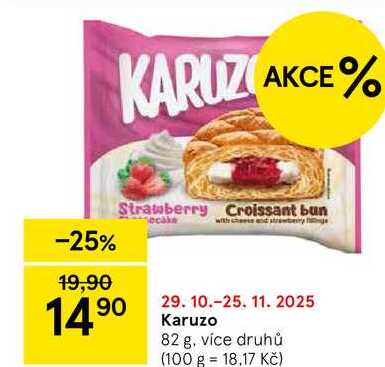 Karuzo, 82 g, více druhů 