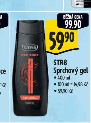   STR8 Sprchový gel 400 ml  