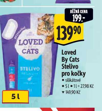Loved By Cats Stelivo pro kočky 5 l