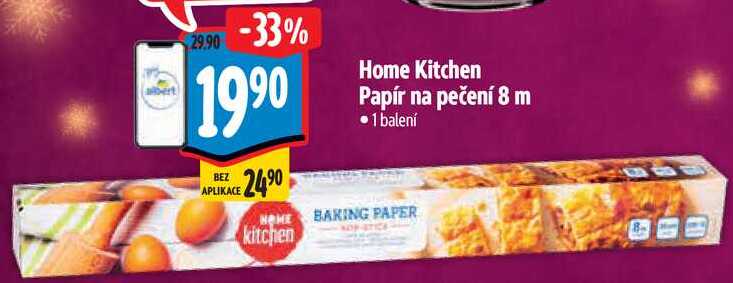 Home Kitchen Papír na pečení 8 m