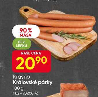Krásno Královské párky 100 g