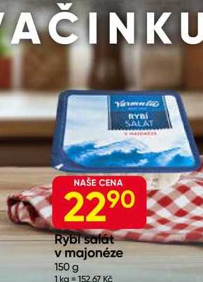 Varmuža Rybí salát v majonéze 150 g