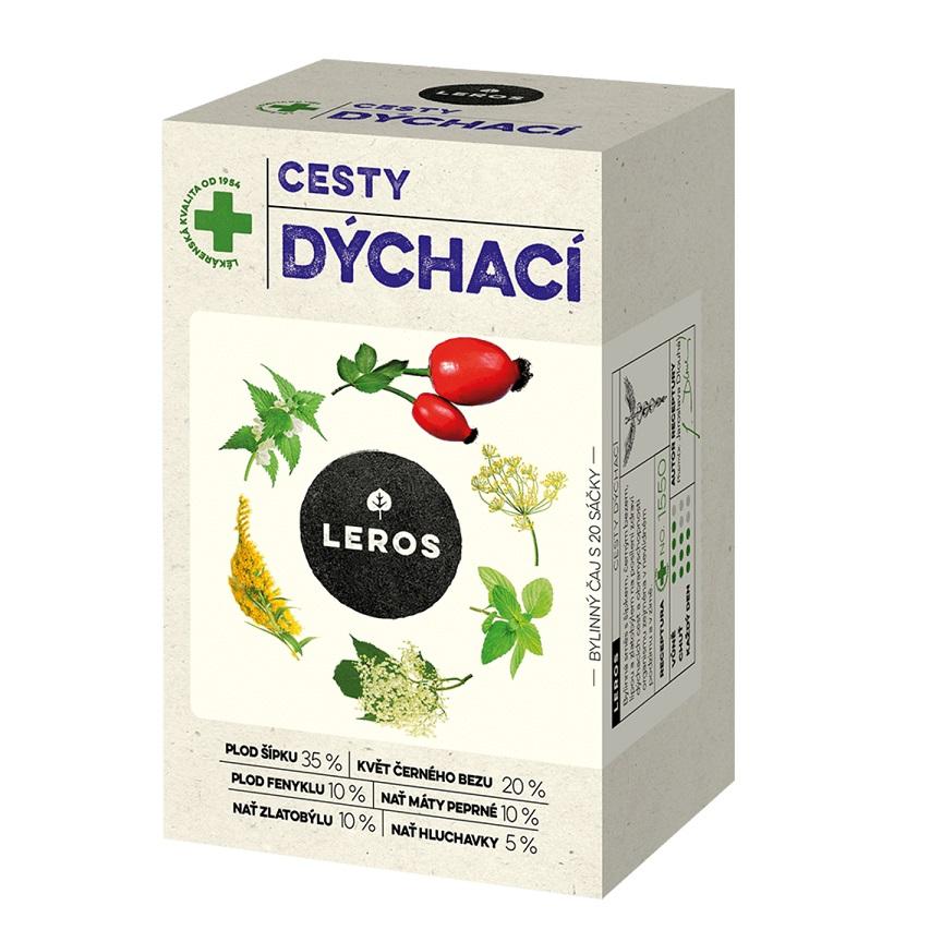 Leros Čaj na dýchací cesty 20x1.5g
