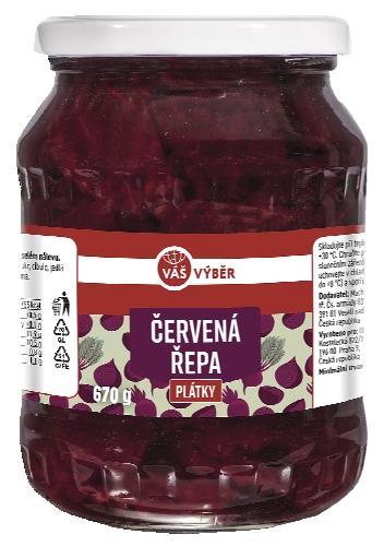 VÁŠ VÝBĚR Červená řepa, 430 g