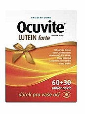 Ocuvite® LUTEIN forte DÁRKOVÉ BALENÍ 60 + 30 tablet