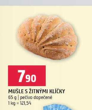 MUŠLE S ŽITNÝMI KLÍČKY 65 g