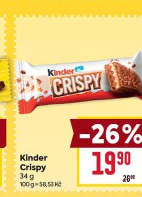 Kinder Crispy 34 g 