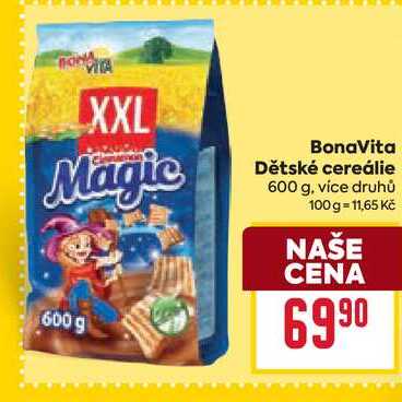 BonaVita Dětské cereálie 600 g