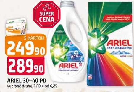 ARIEL 30-40 PD vybrané druhy