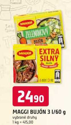 MAGGI BUJÓN 3 l/60 g 