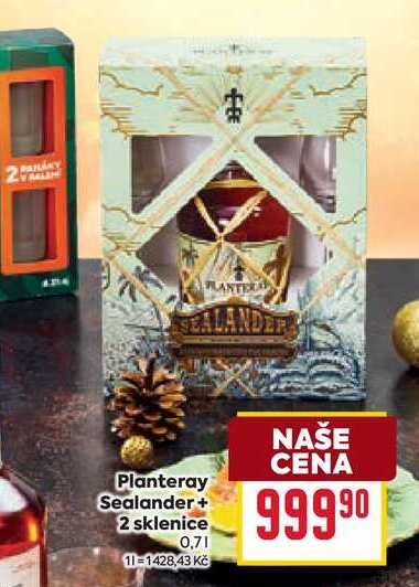 Planteray Sealander + 2 sklenice 0,7l