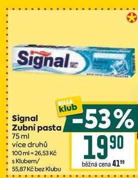 Signal Zubní pasta 75 ml 