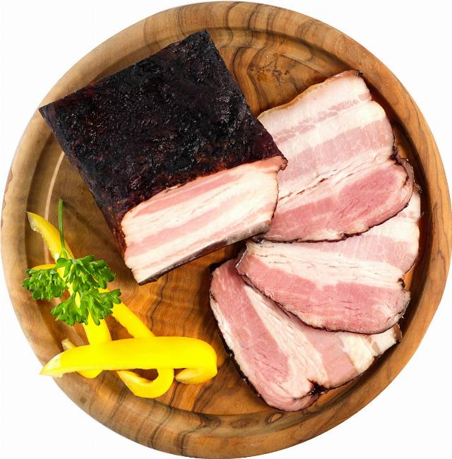 K-Mistři od fochu Anglická slanina uzené maso