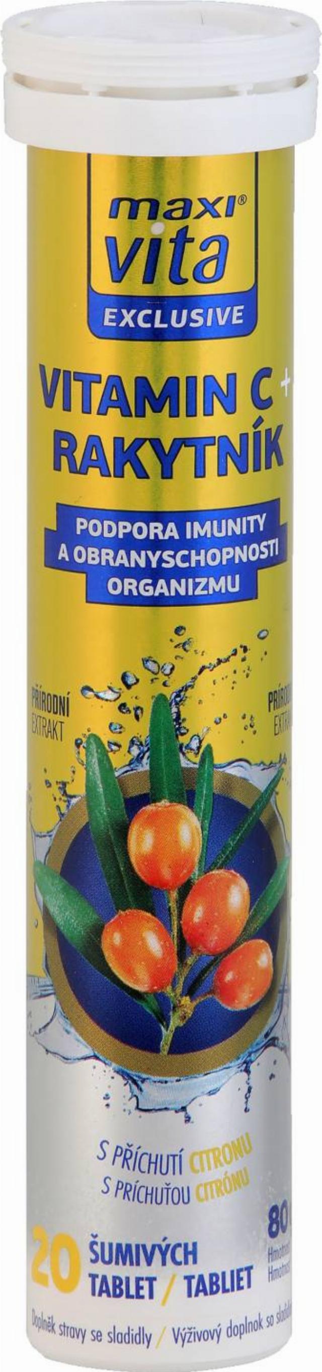 MaxiVita Exclusive Šumivé tablety doplněk stravy